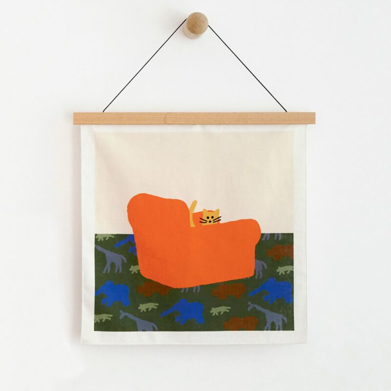 Fabric Poster - Arm Chair